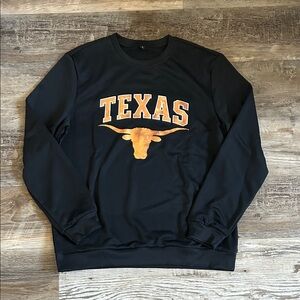 Black Texas Longhorns Sweatshirt medium